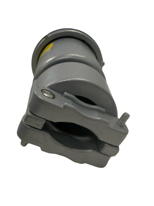 ACP-1044 100A 4-Pole 4-Wire Industrial Pin & Sleeve Clamping Ring Plug