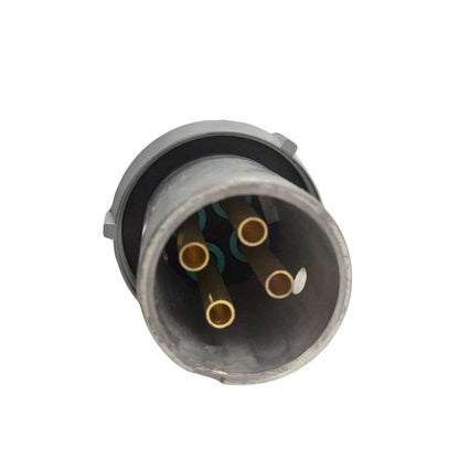 ACP-6044 60A 4-Pole 4-Wire Industrial Pin & Sleeve Clamping Ring Plug
