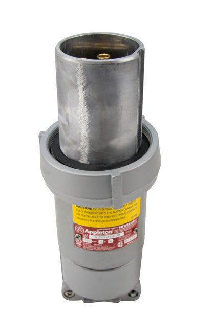 Appleton ACP1034CD Clamping Ring Plug, 100 Amp, 4-Pole, 3-Wire