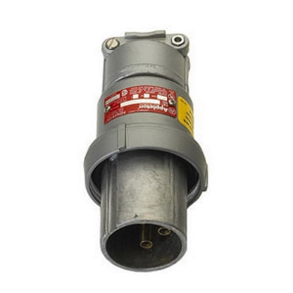 Appleton ACP3044BC Clamping Ring Plug, 30 Amp, 4-Pole, 4-Wire
