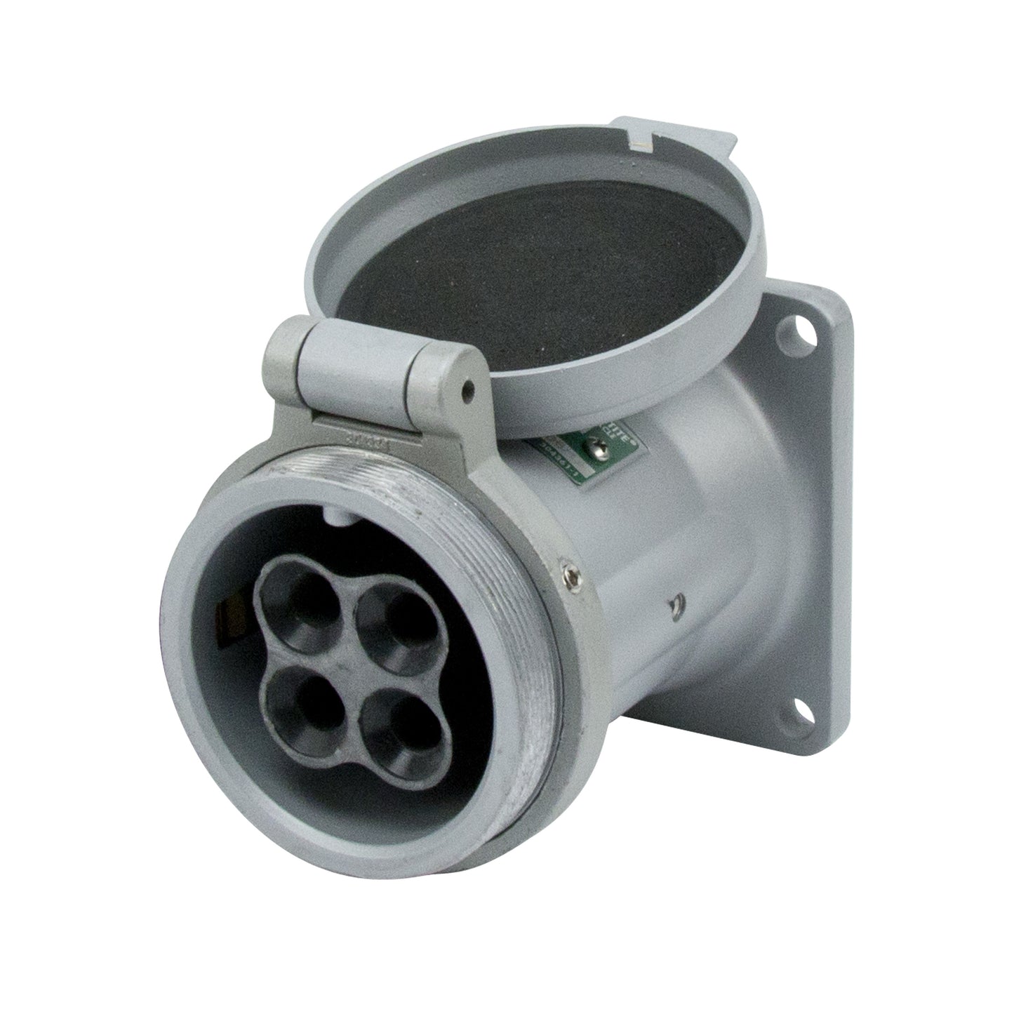 Appleton ADR6034 Pin & Sleeve Receptacle, 60 Amp, 4-Pole, 3-Wire