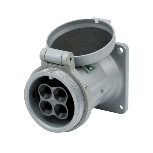 Appleton ADR6034 Pin & Sleeve Receptacle, 60 Amp, 4-Pole, 3-Wire