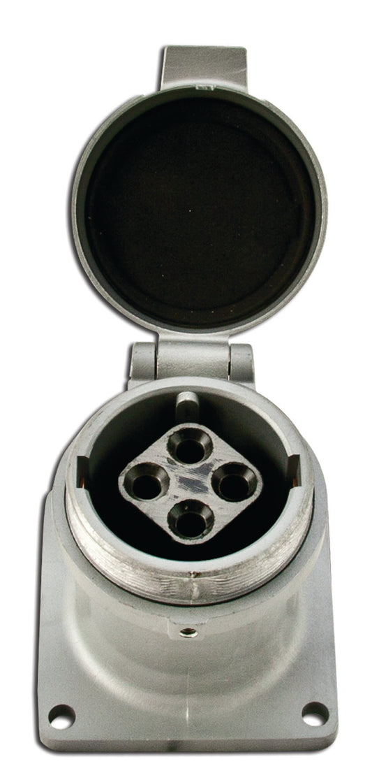 Appleton ADR6044 Pin & Sleeve Receptacle, 60A, 4-Pole, 4-Wire